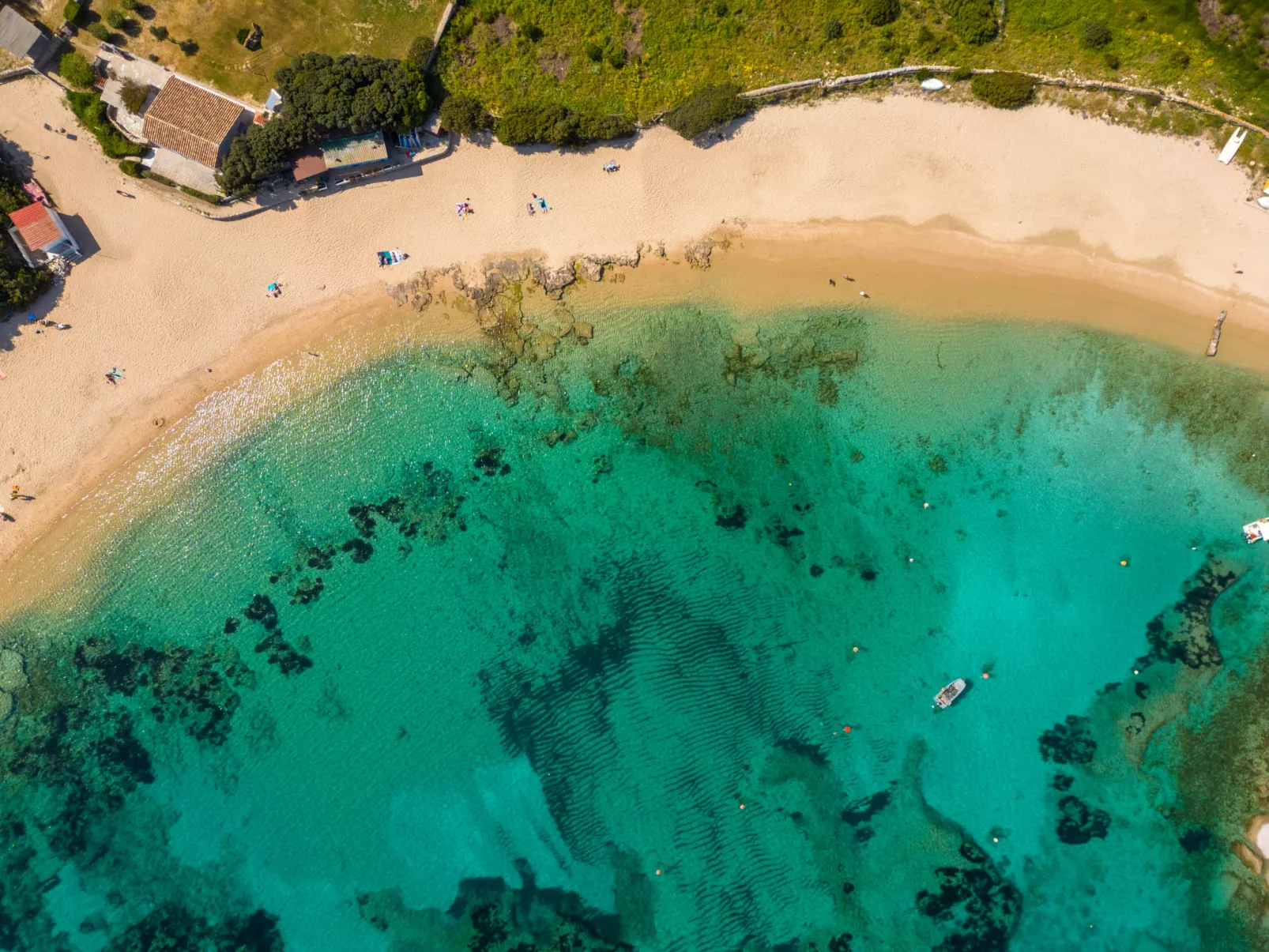 Baia blu-Area