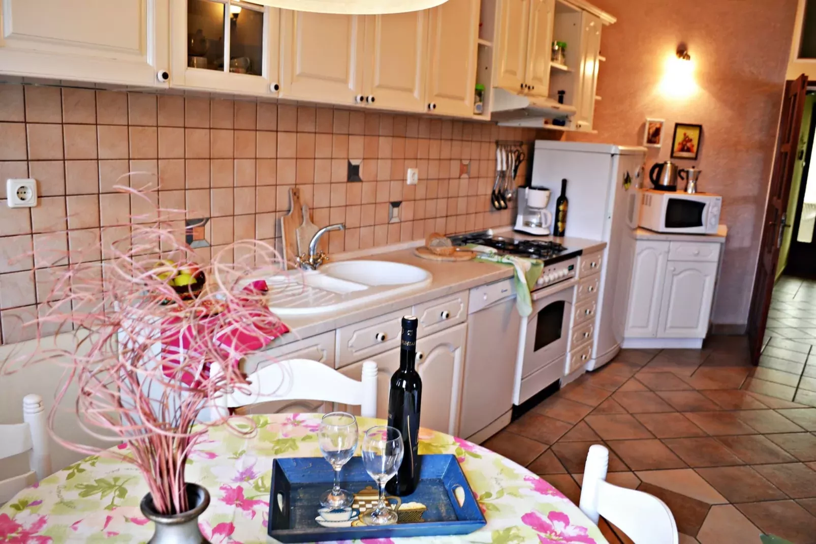 Apartment Ulika - Private Pool, Mountain View-Kitchen
