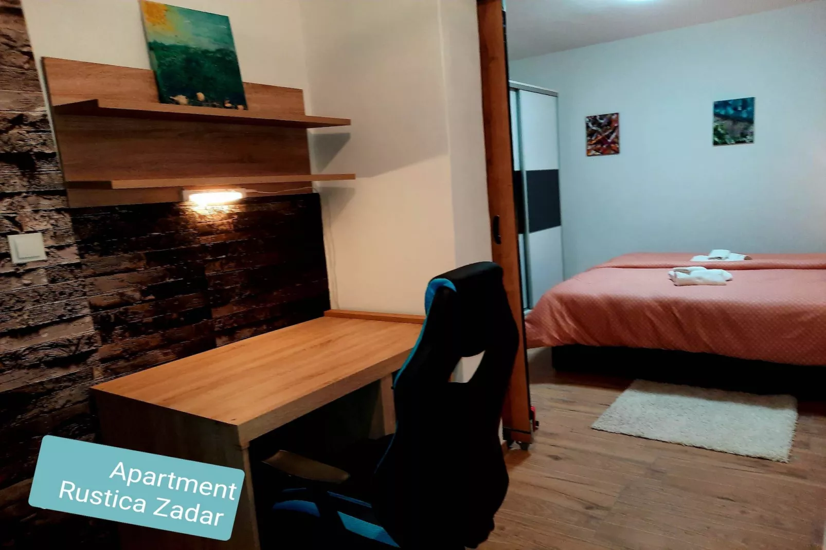 Apartment Rustica - Two bedroom apartment-Bedroom