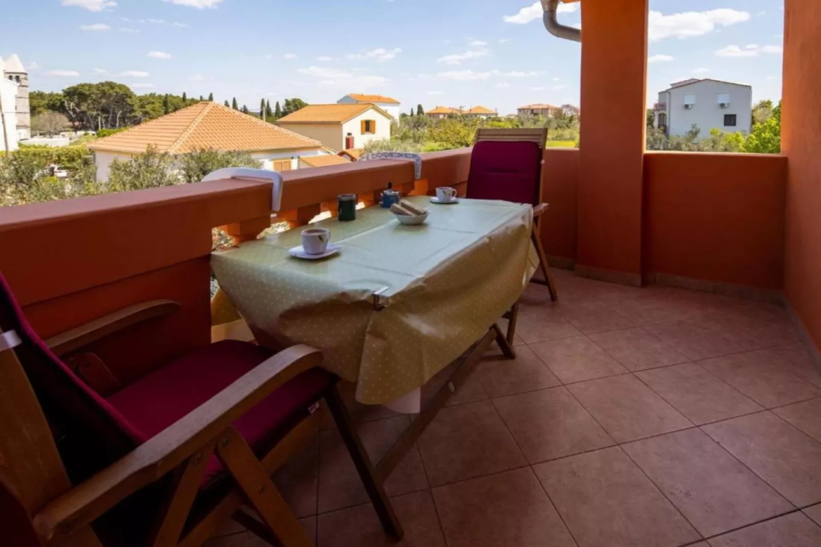 Apartments Torina Pašman - A2-Terrassenbalkon