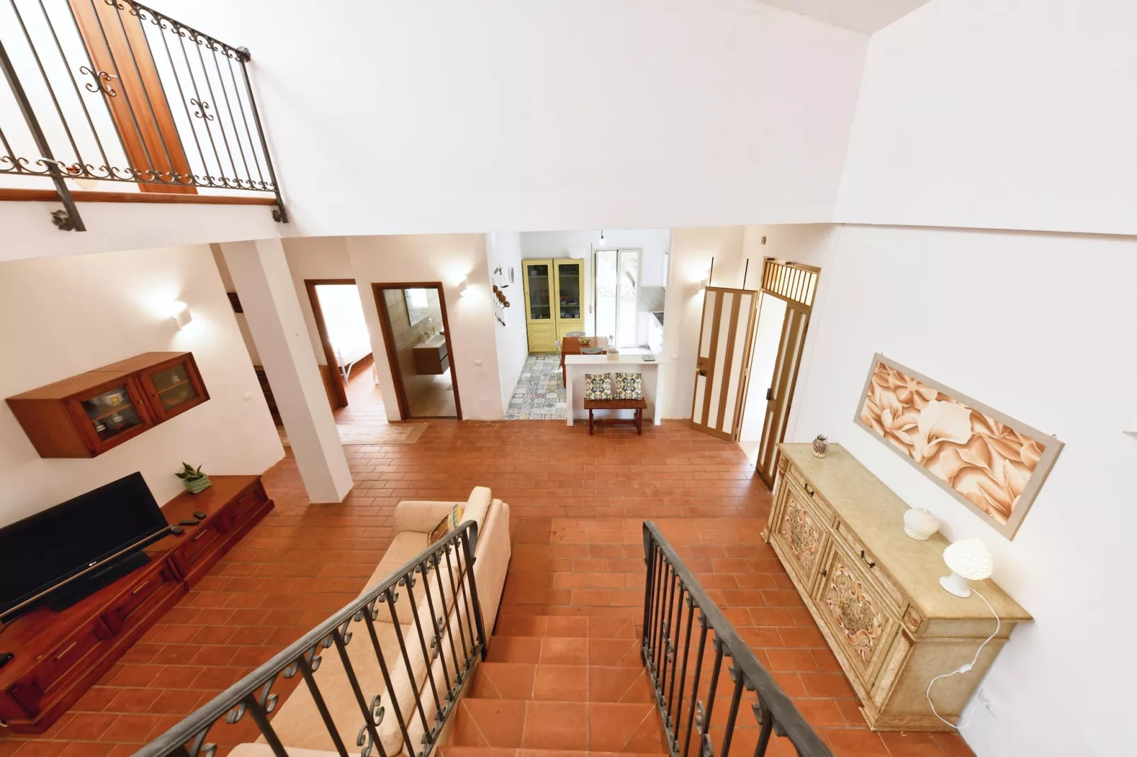 Villa Giugiò mit Privatpool-Living room