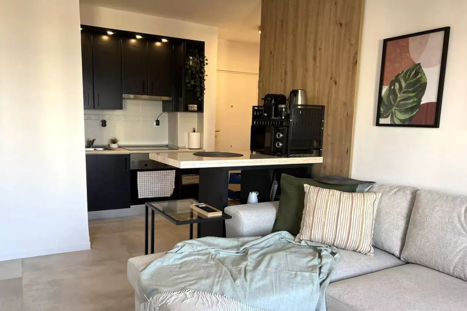 Apartamento con vistas al mar-Salon