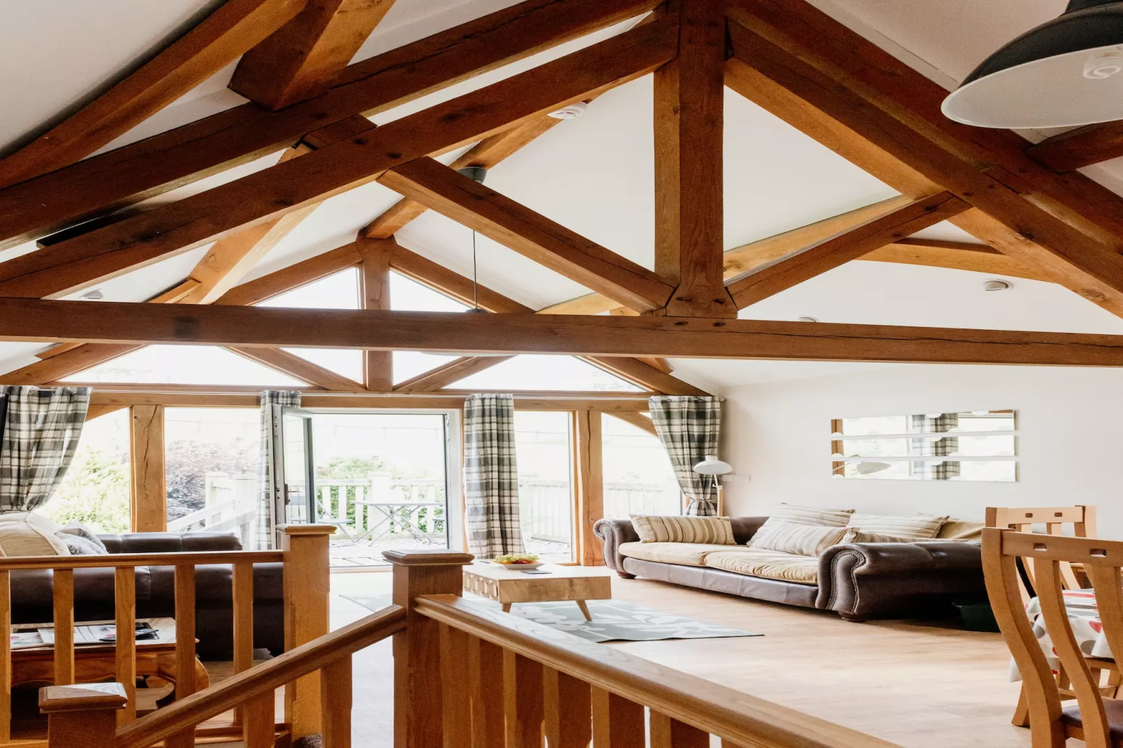 The Welsh Barn-Living room