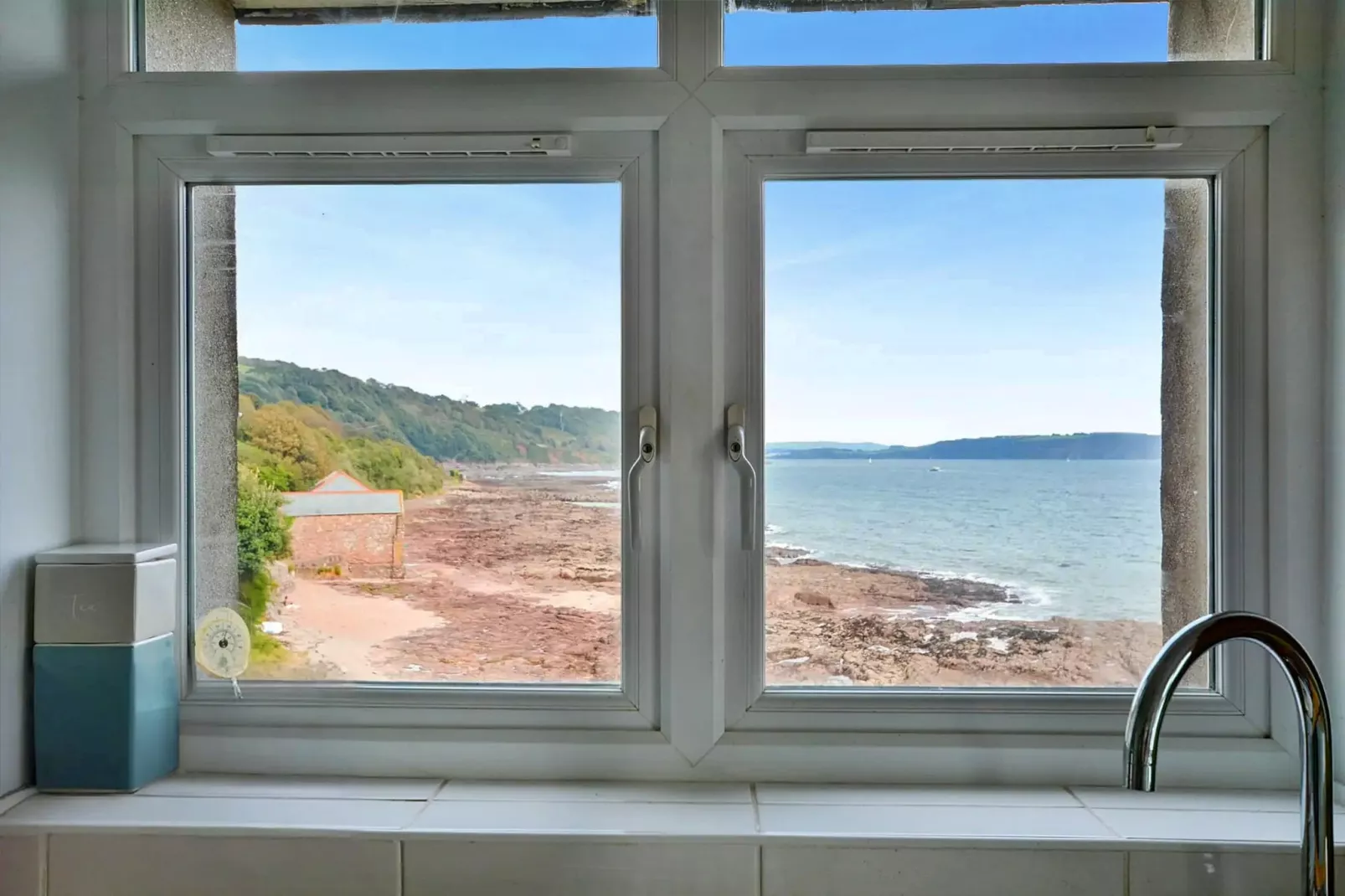 Rock House, Kingsand-View summer