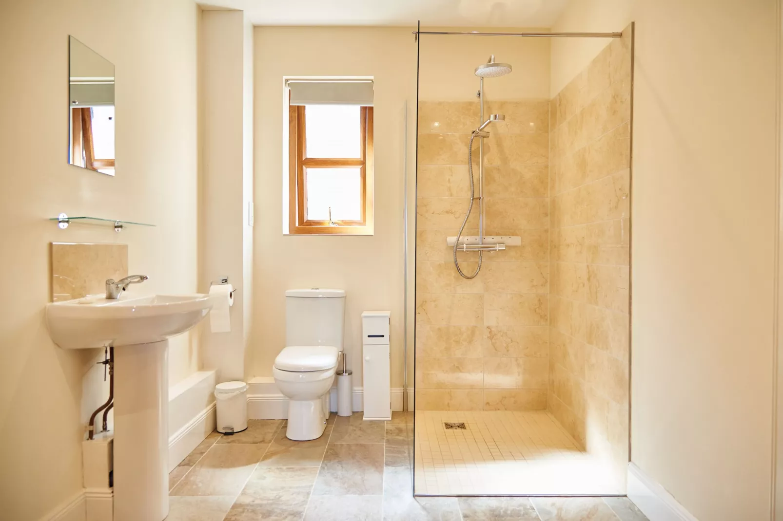Quail's Nest Cottage-Bathroom