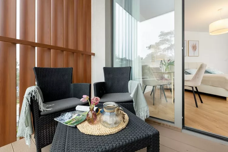 Apartament Mazowiecka 2A Nr 317 Pobierowo-Balcon-terrasse