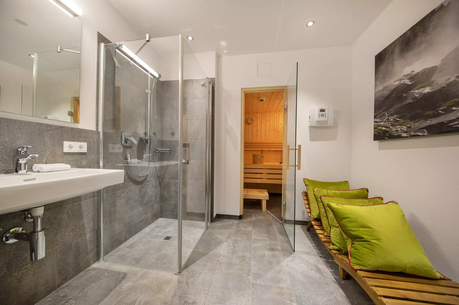 Nationalpark Chalet Löffelspitze-Bathroom