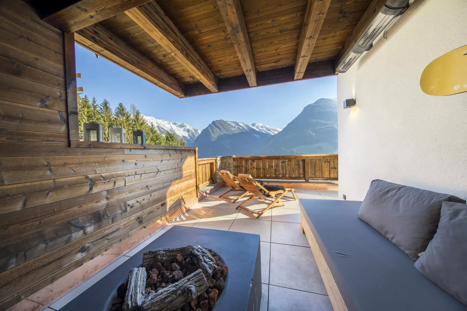 Nationalpark Chalet Schwarze Wand-Terrace balcony