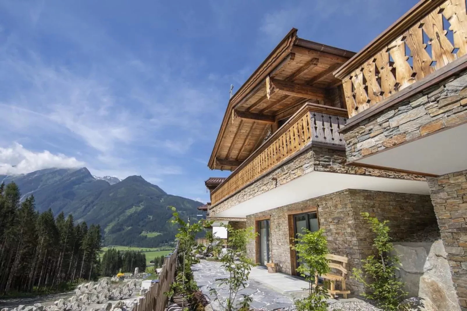 Nationalpark Chalet Keeseck-Exterior in summer