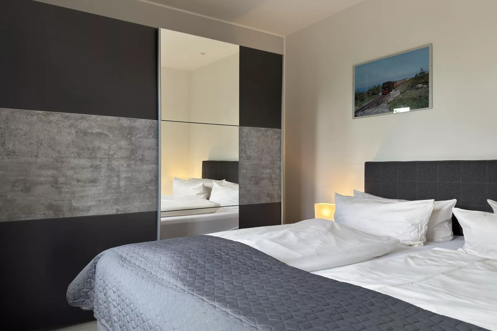 Apartment im alten Bahnhof-Bedroom