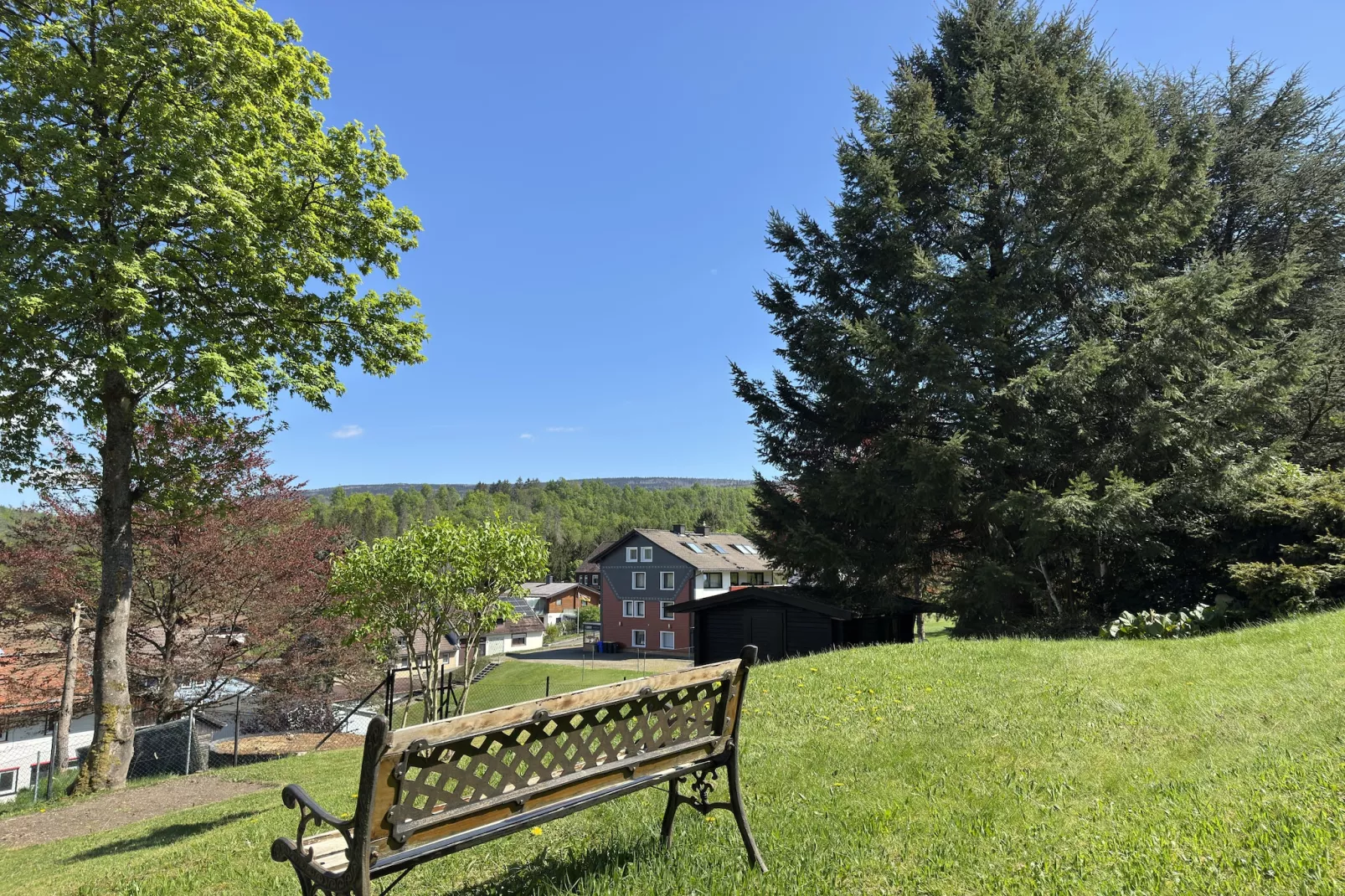 Bärenhütte 9 Personen-Aussicht Sommer