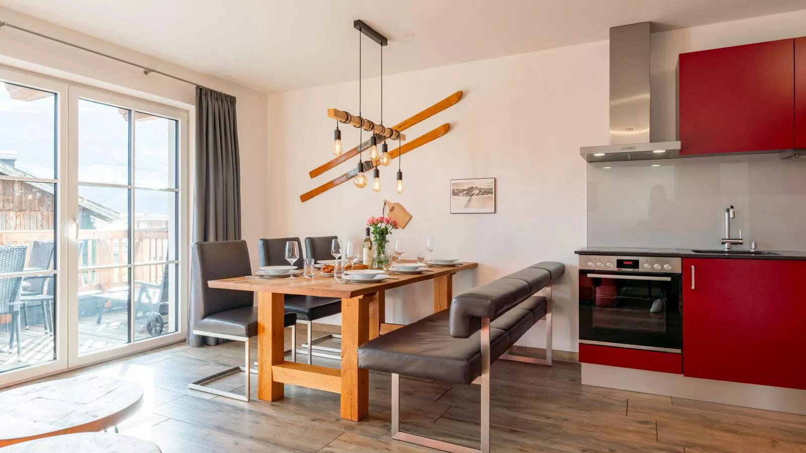 Tauern Suites Mitterwirt TOP 211-Salle à manger