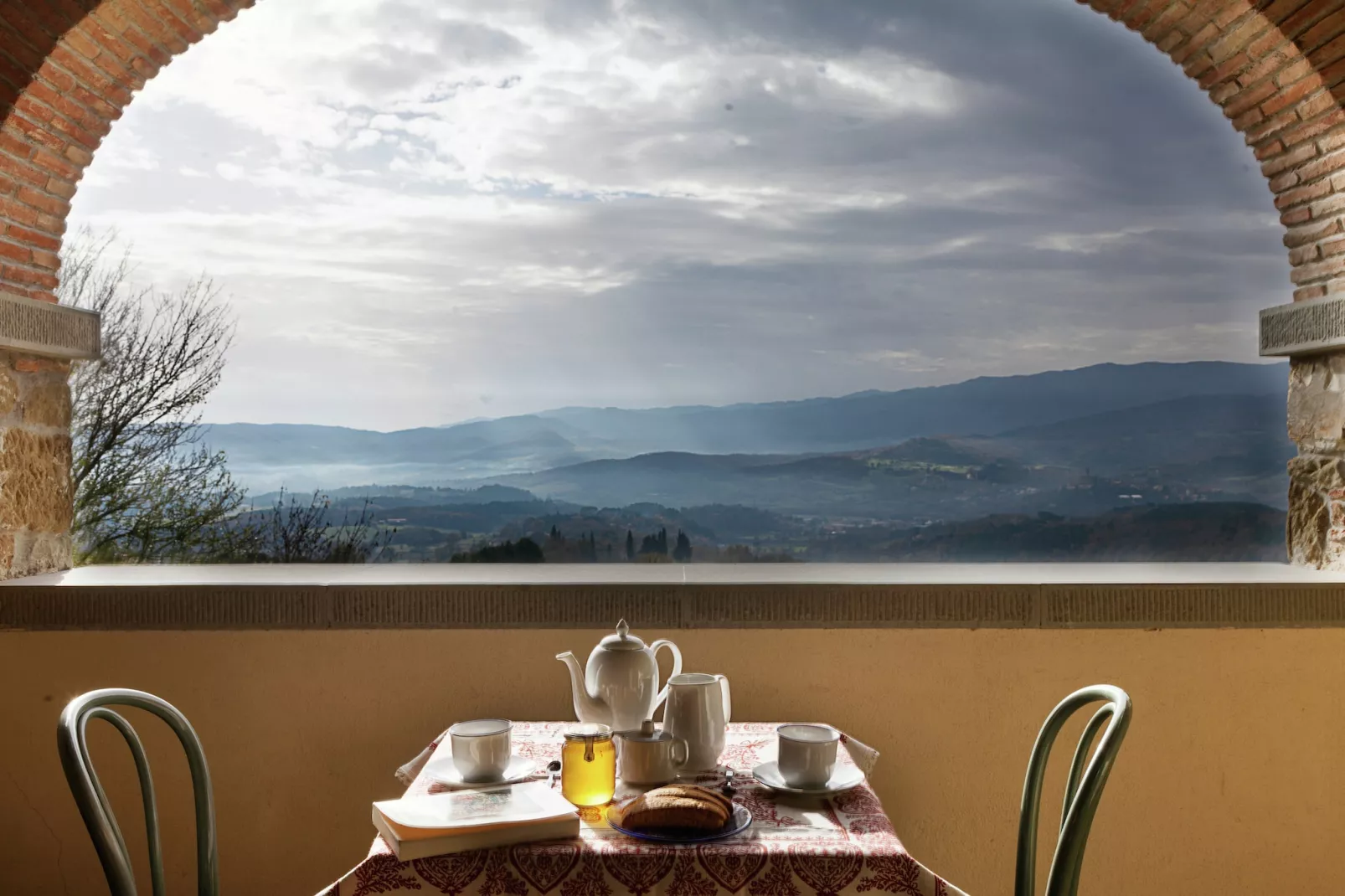 Il Castagno-Terrace balcony