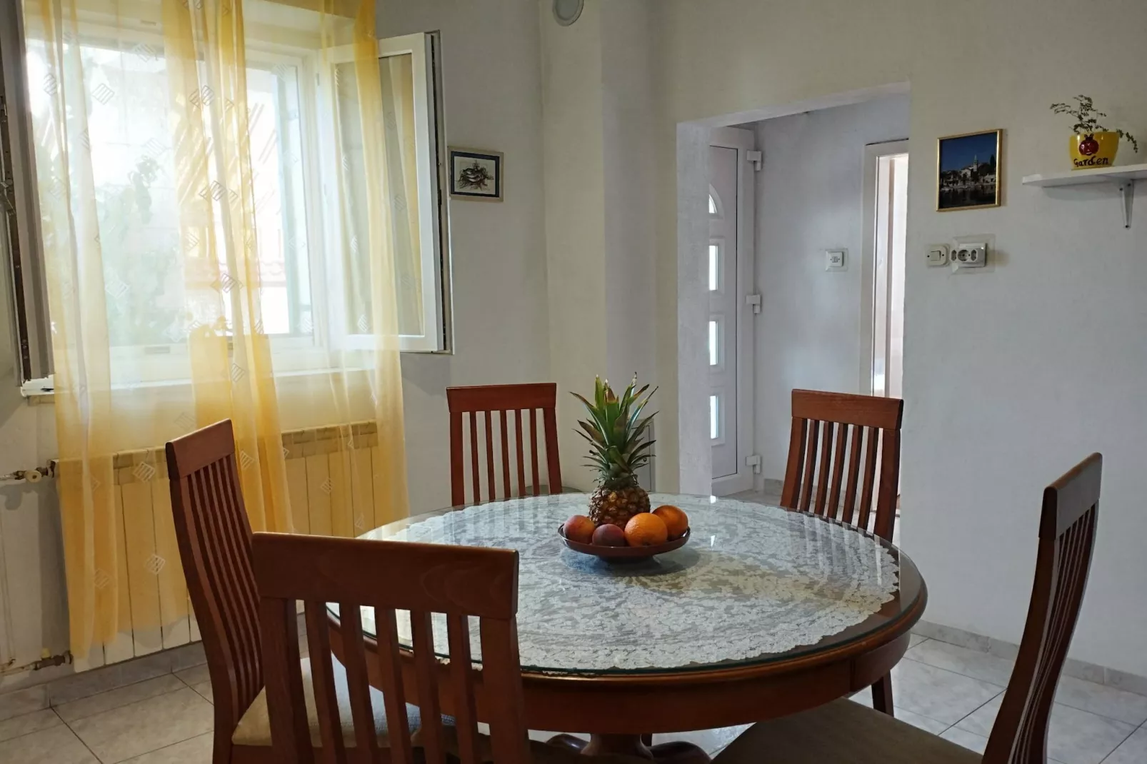 Apartments Gorana - Two Bedroom Apartment with Terrace(A1) (ST)-Dining room