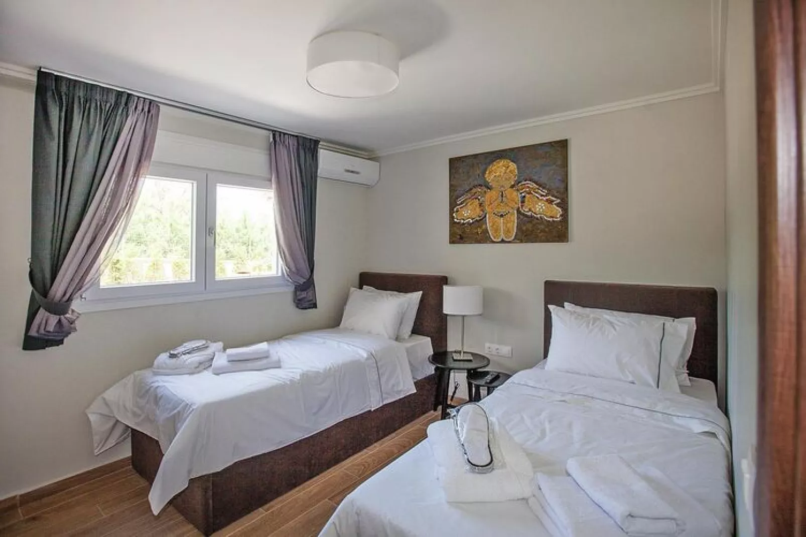 Holiday homes Sunny Villas Resort and SPA Chanioti-EXCLUSIVE FAMILIY VILLA 4 BEDROOMS private pool-Schlafzimmer