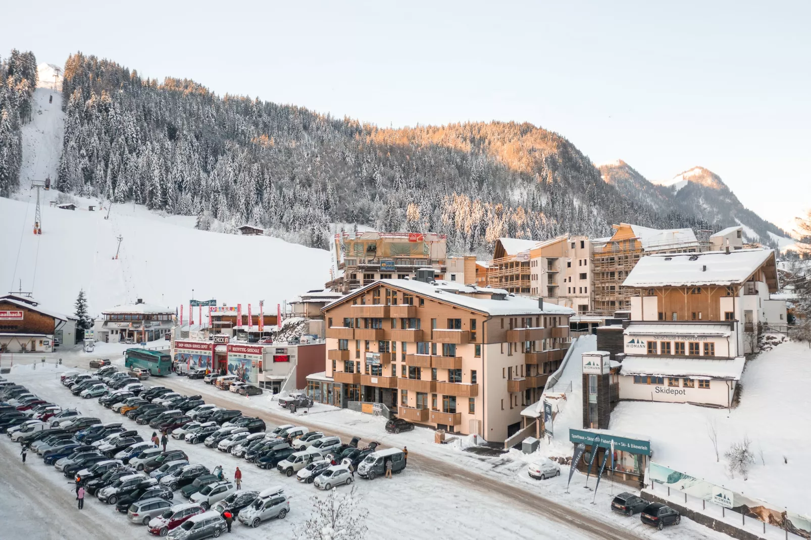 Alpenstyle Resort Fieberbrunn FB2P-Außenbereich Winter