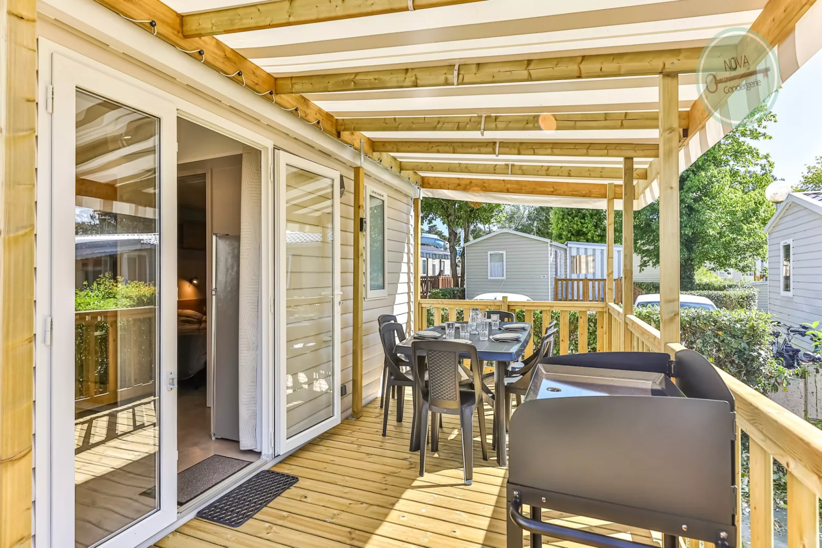 Le Bois Masson 130 by Nova-Terrace balcony