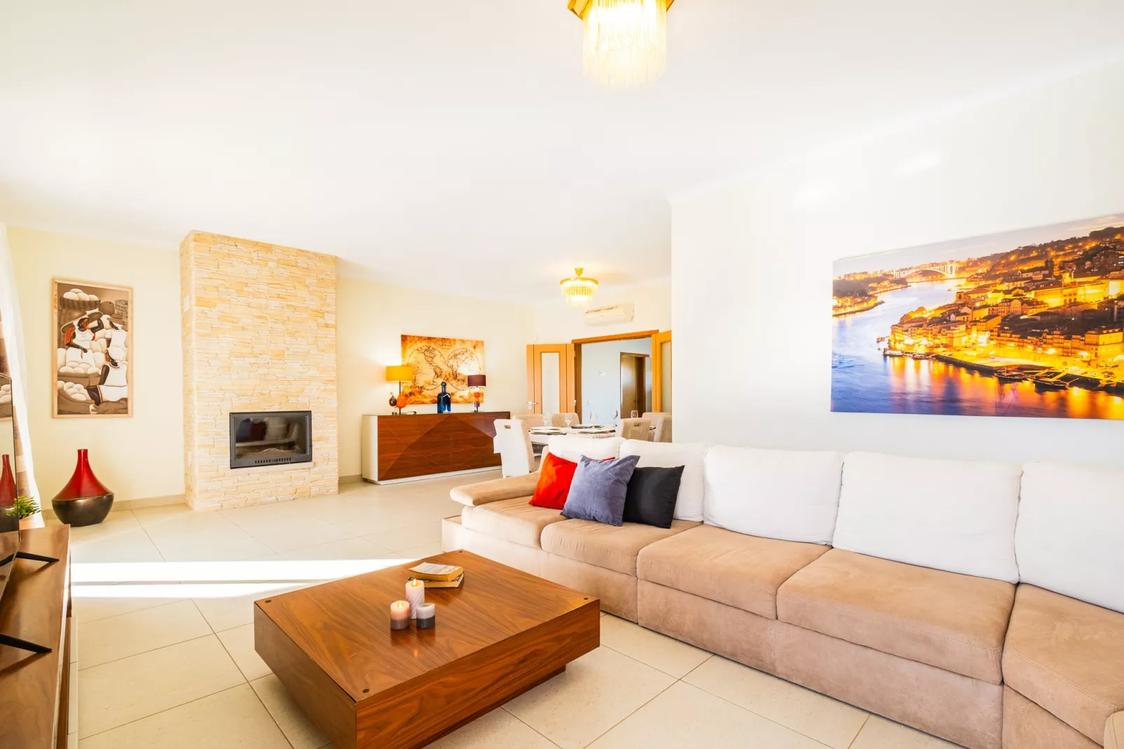 Villa Golden Bay-Wohnzimmer