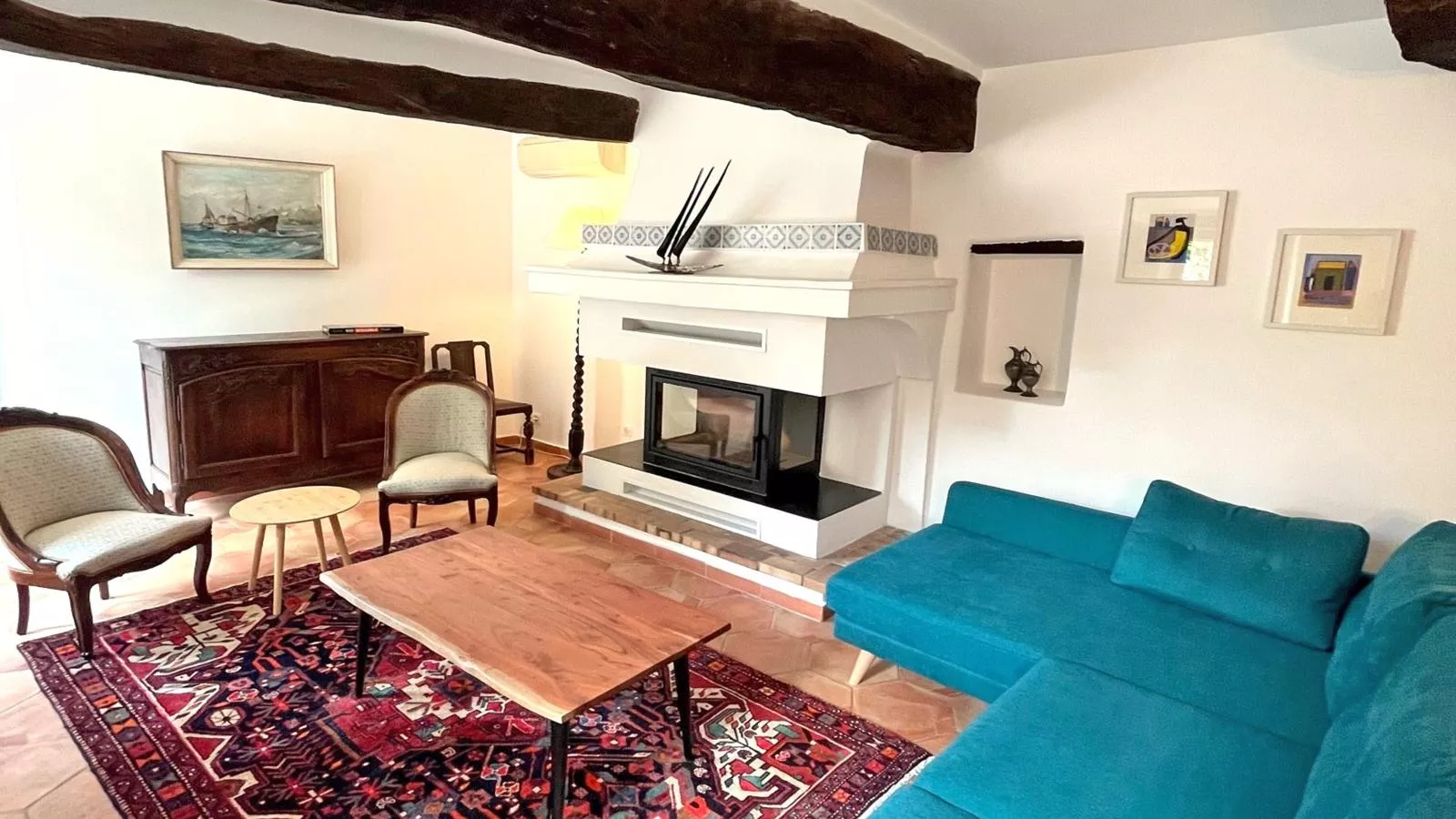 Bastide St John-Wohnzimmer