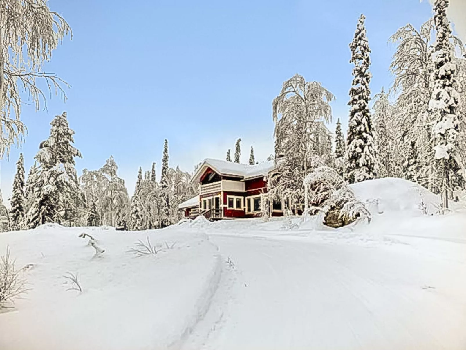 Pallaksen valkkorinne-Outside