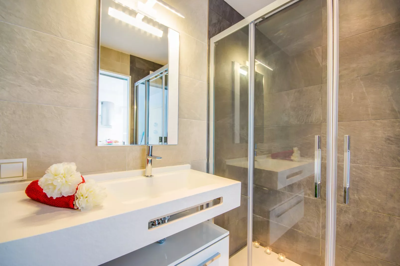 Blue Palm Beach-Salle de bain