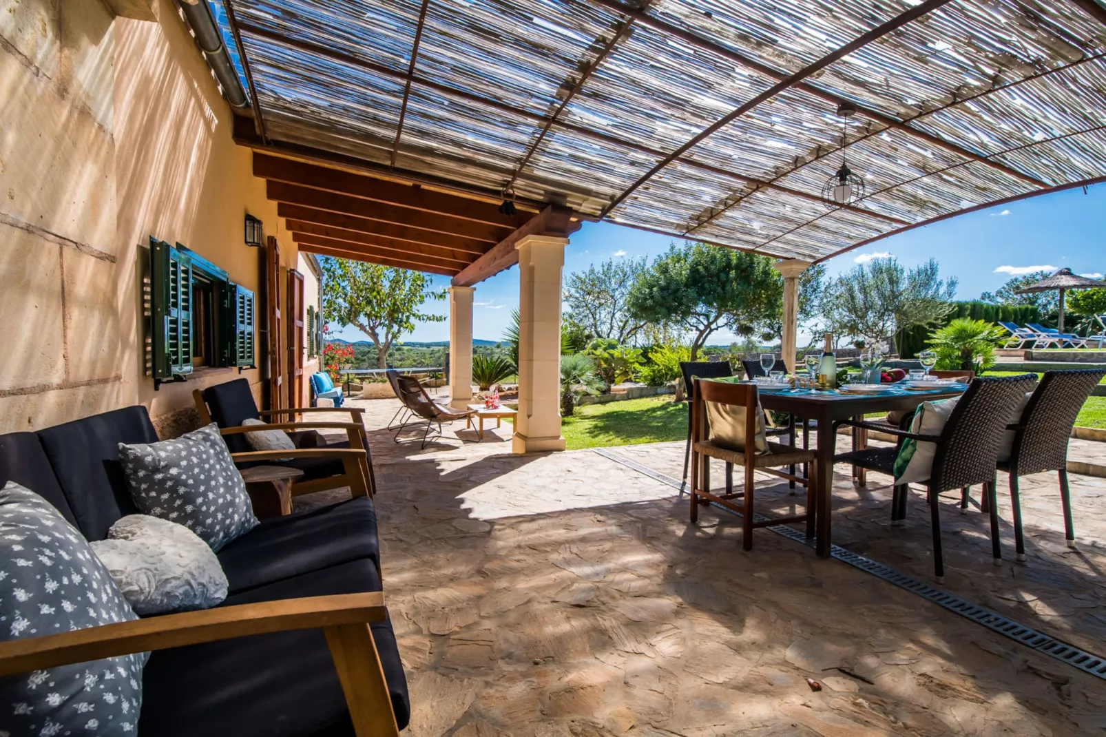 Barranc de Son Fullos-Terrassenbalkon