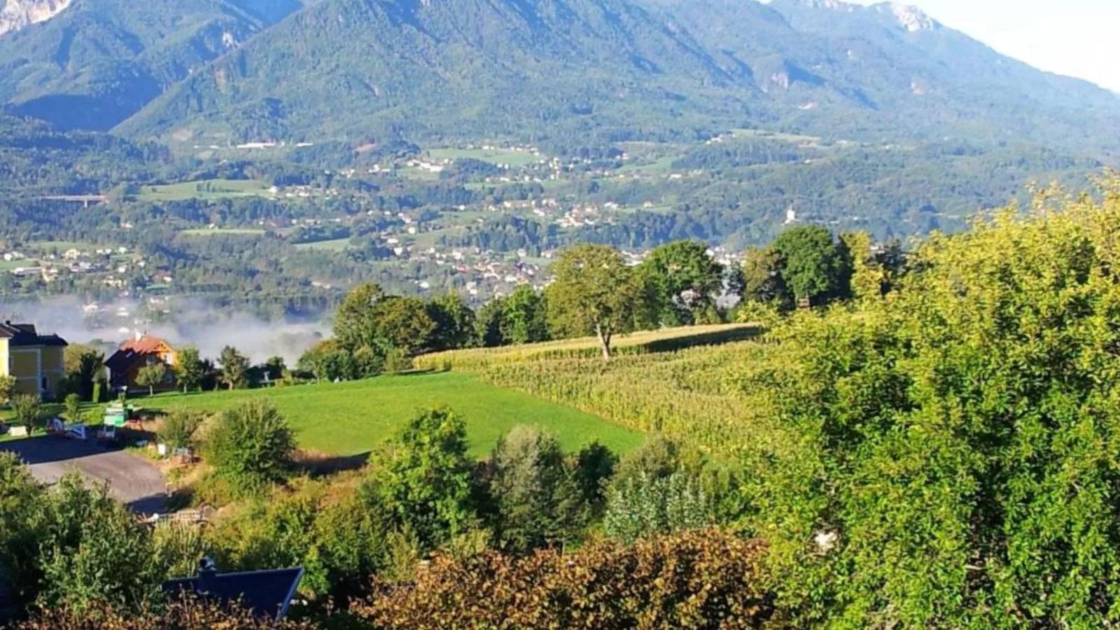 Landhaus Karawankenblick-View summer