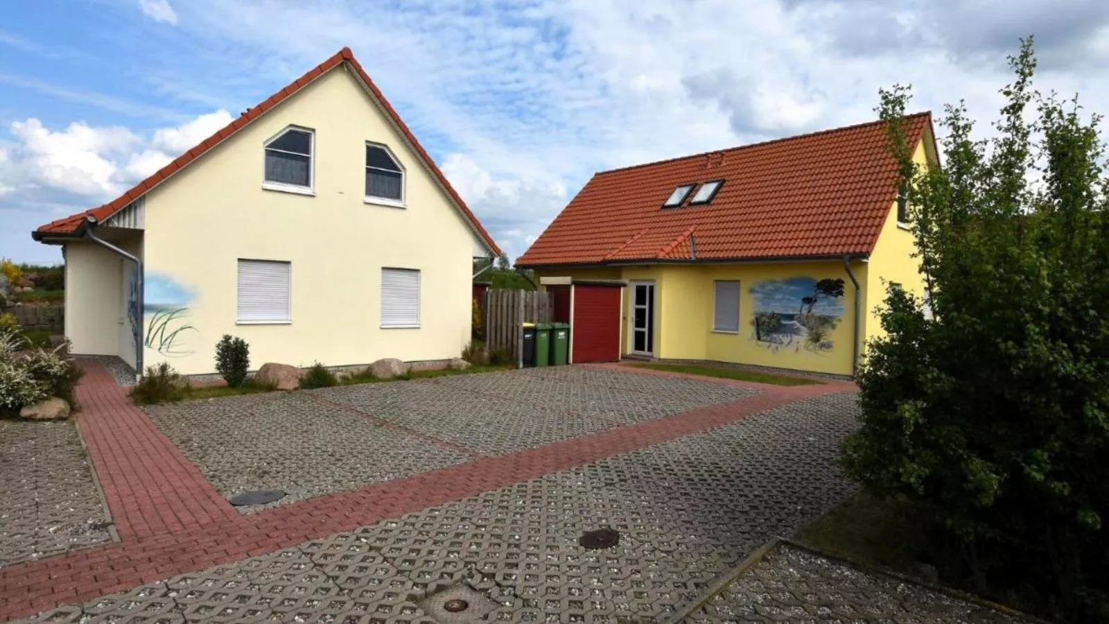 Am Salzhaff mit Sauna-Exterior summer