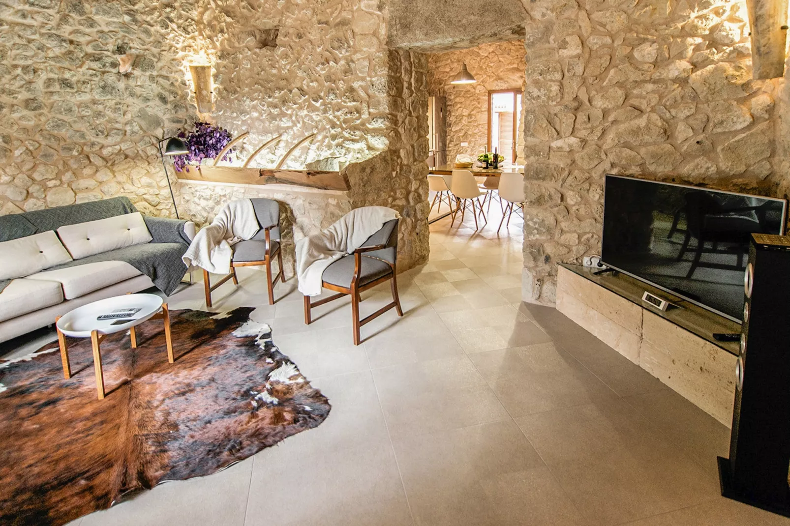 Es Turo Daviu, Finca 5StarsHome Mallorca-Living room