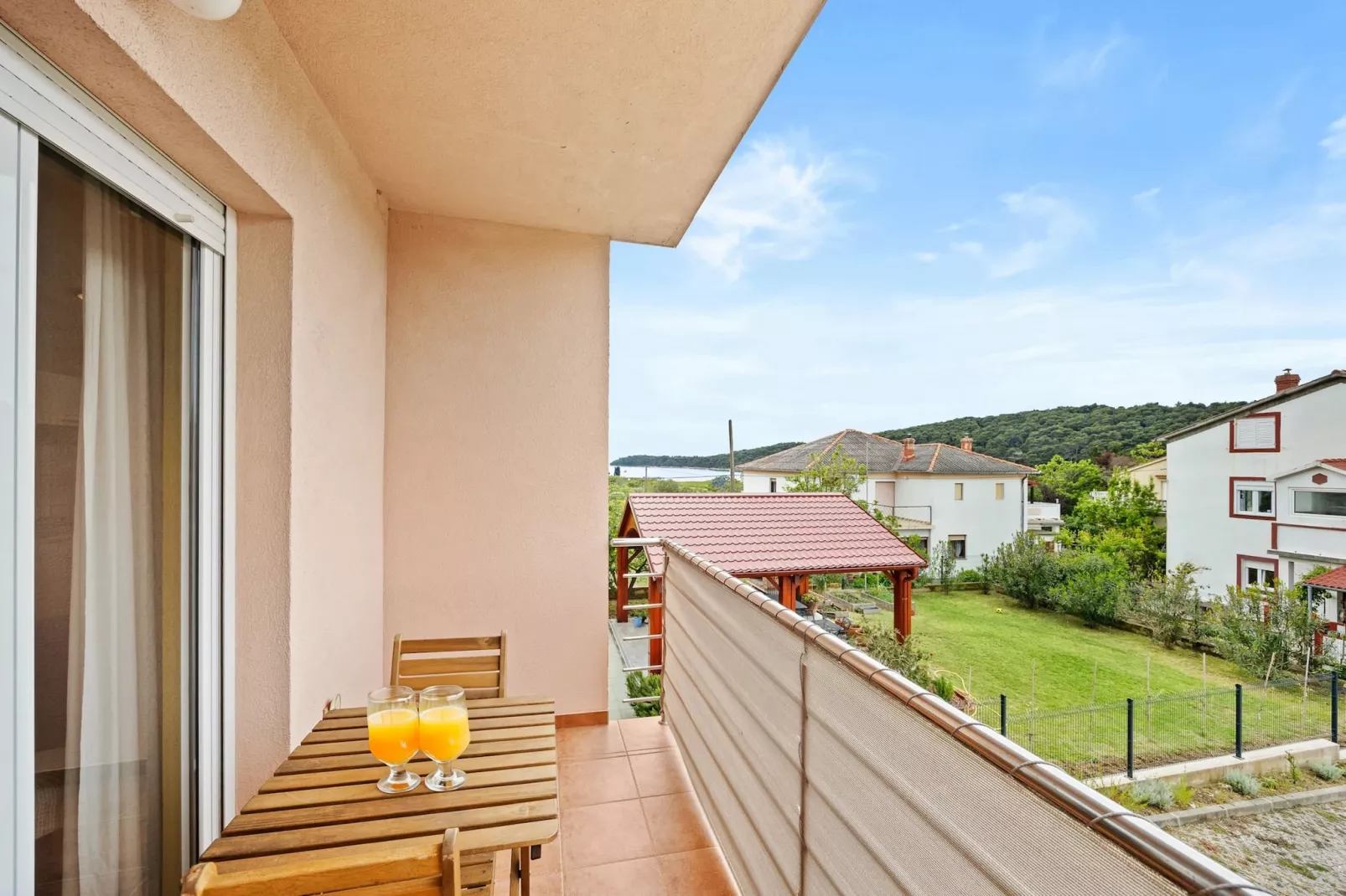 Apartments Neda - Two Bedroom Apartment Maslina-Terrace balcony