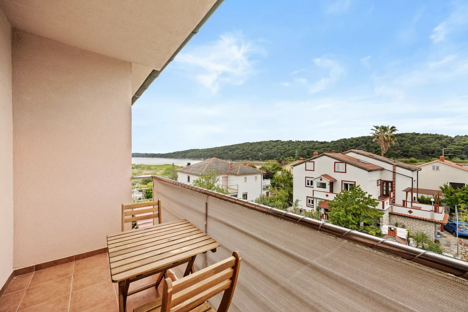 Apartments Neda - Two Bedroom Apartment Ruzmarin-Terrace balcony