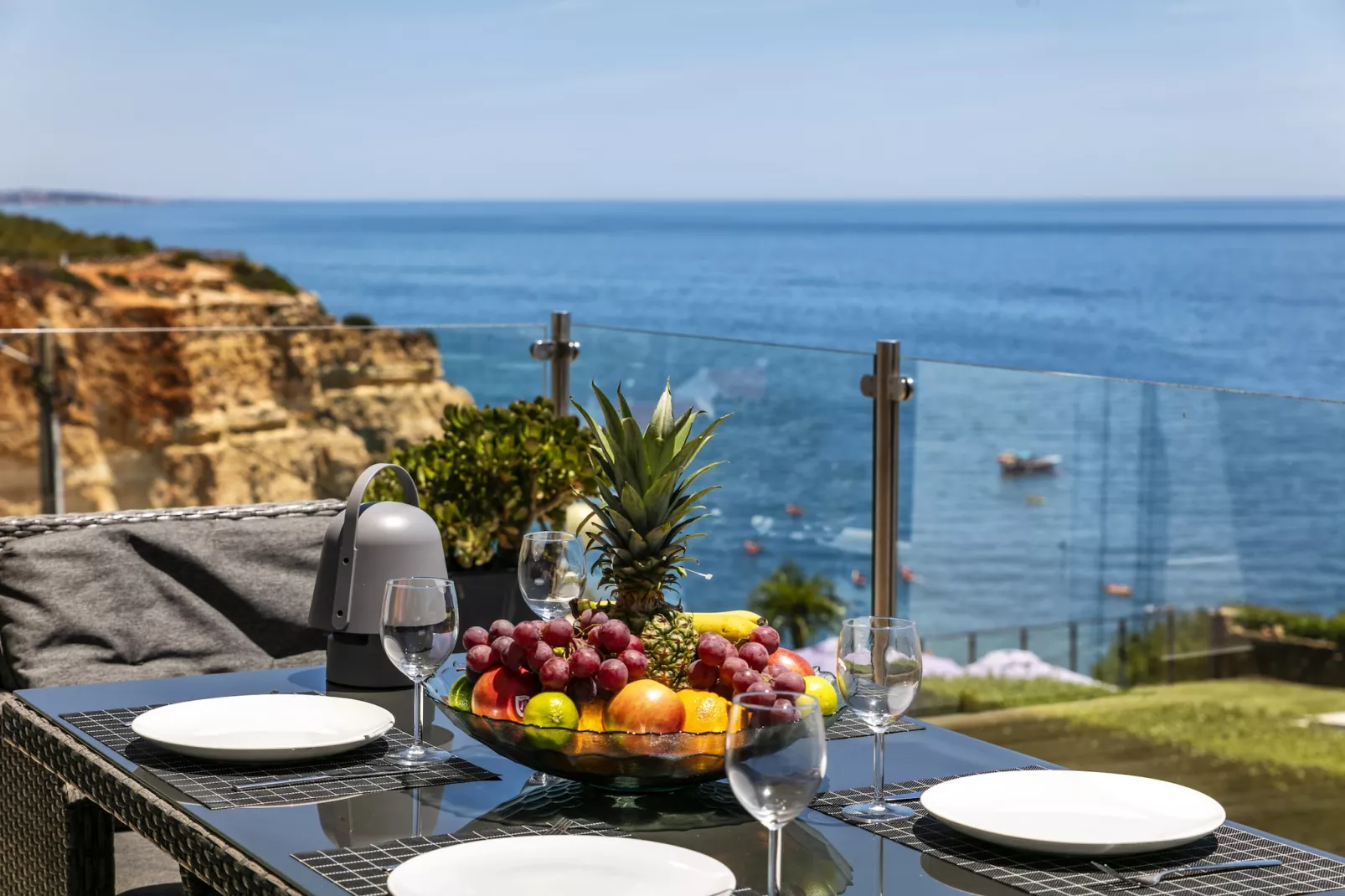 Casa Milhafre - Apartment overlooking Benagil Beac-Terrace balcony