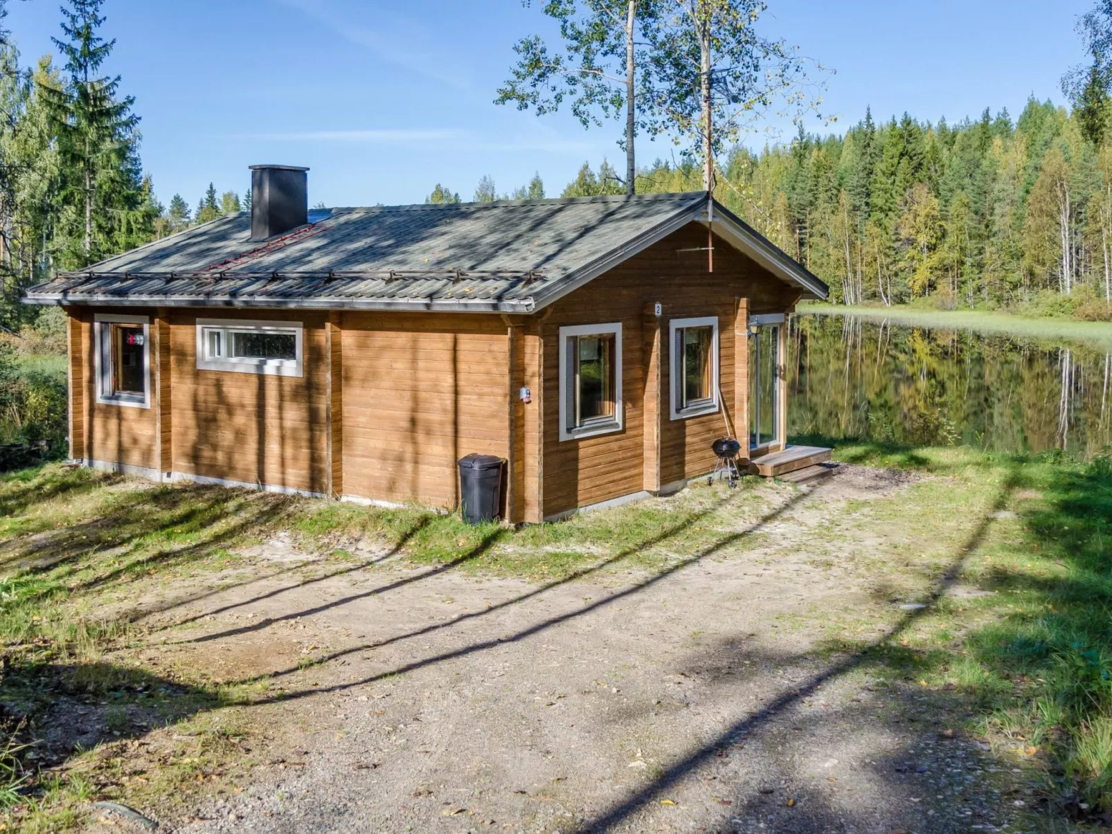 Koskisaari, vaikon loma 2-Draußen