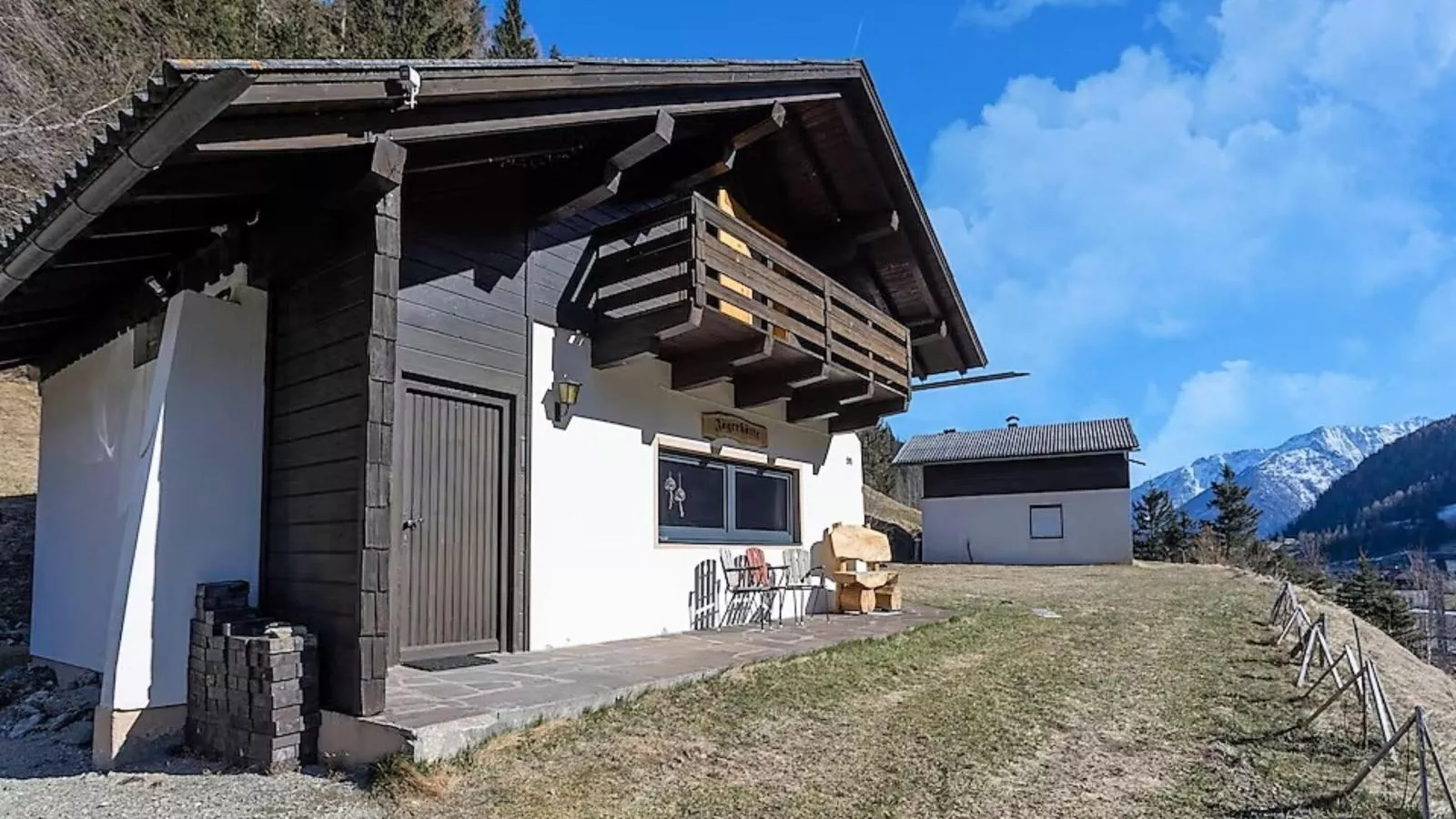 Jagerhütte-Außenbereich Sommer