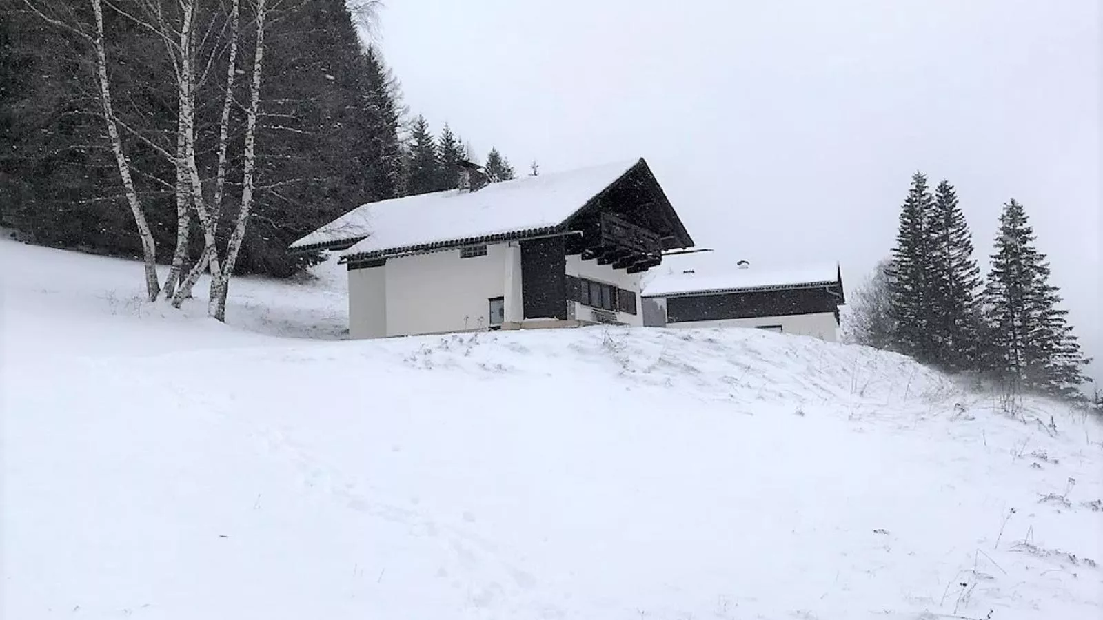 Jagerhütte-Außenbereich Winter