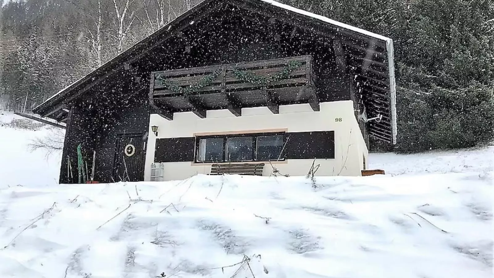 Jagerhütte-Außenbereich Winter