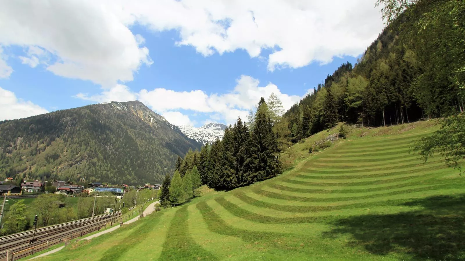 Jagerhütte-Gebiete Sommer 1 km