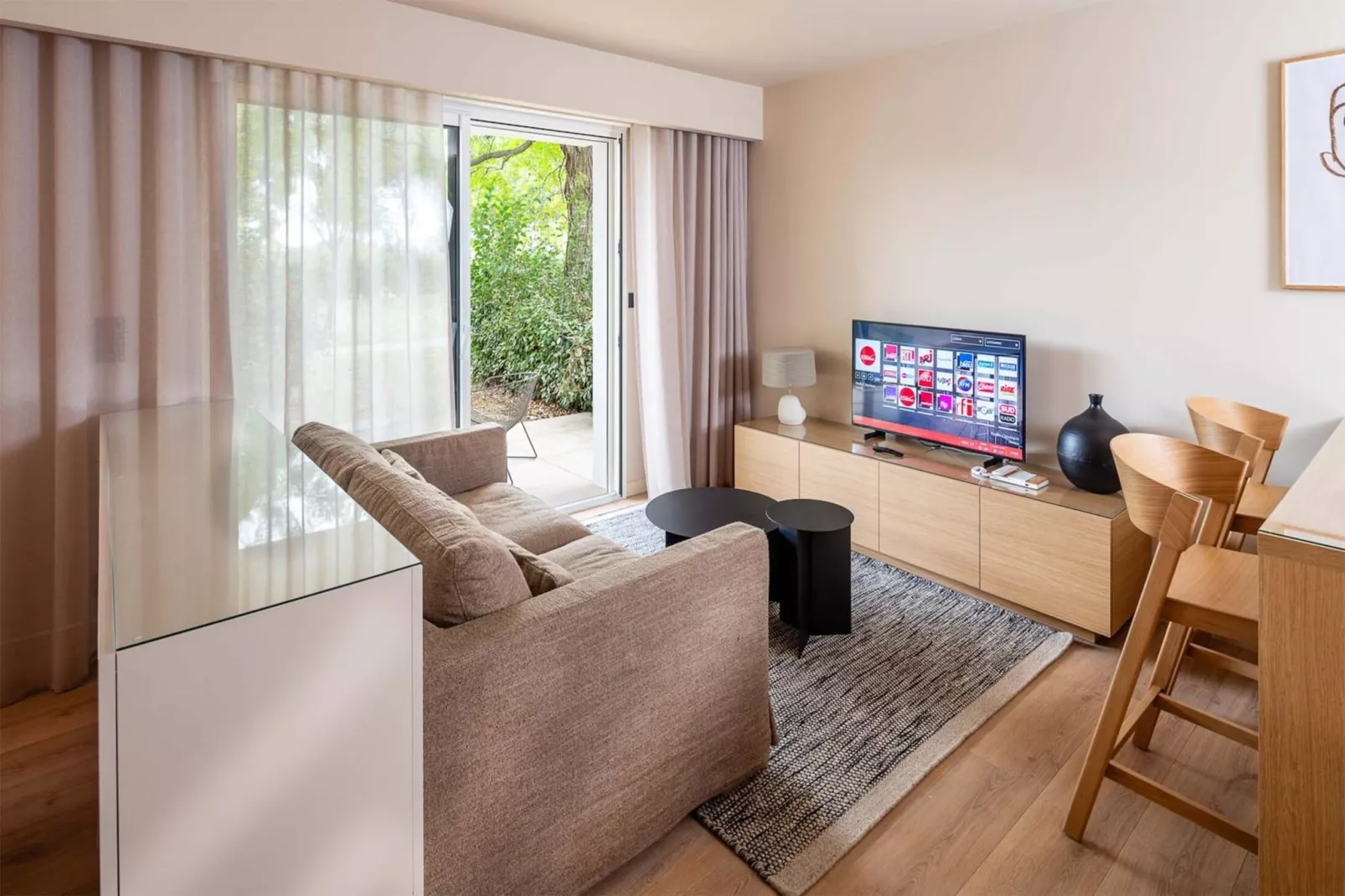 Appartements Horizon Resort- Apartment-Living room