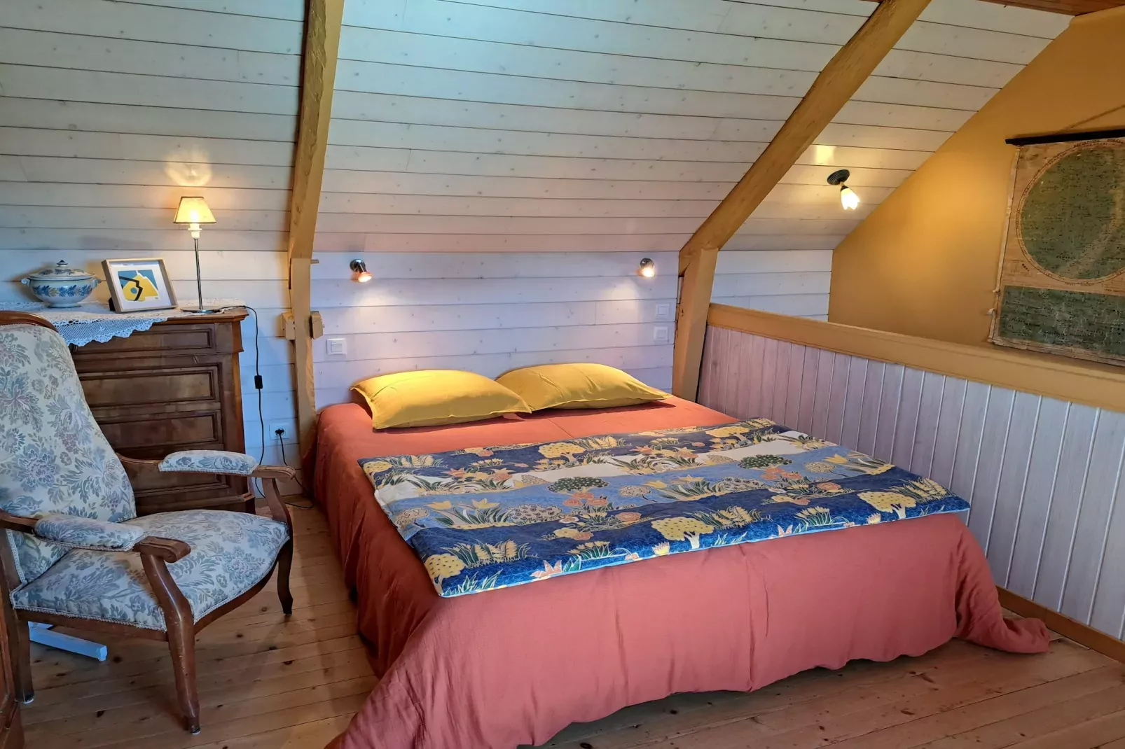 Granitsteinhaus in Strandnähe Trégunc-Bedroom