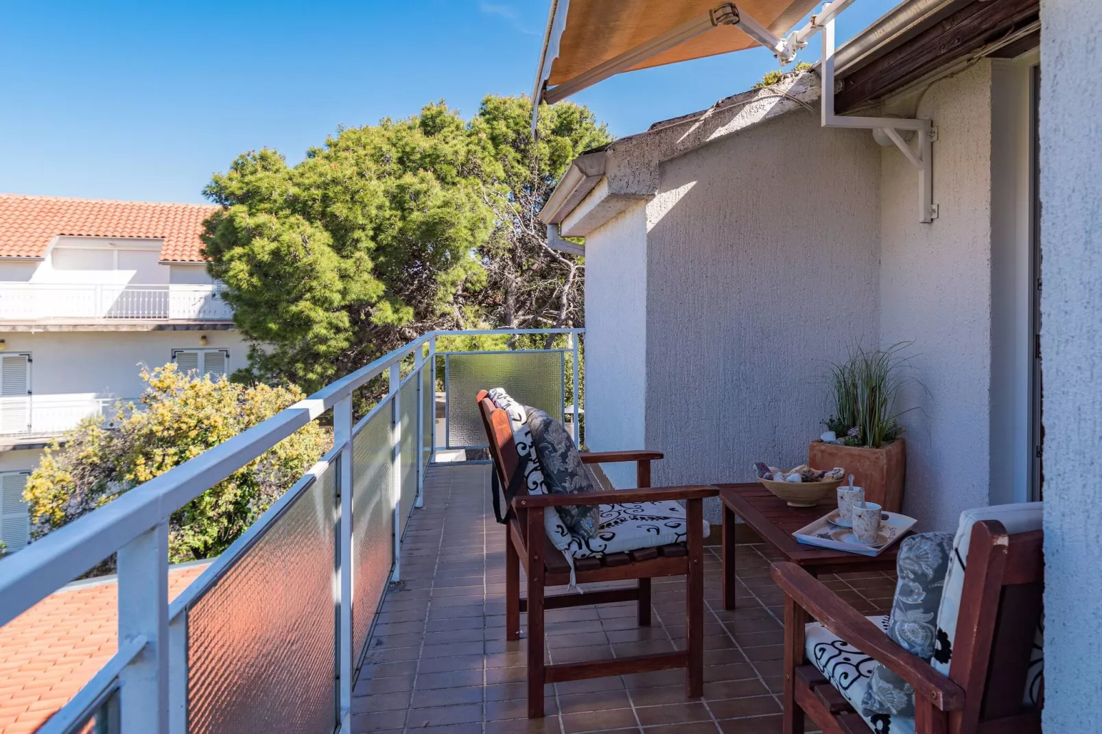 Apartments Nena - Apartment Paola A2-Terrassenbalkon