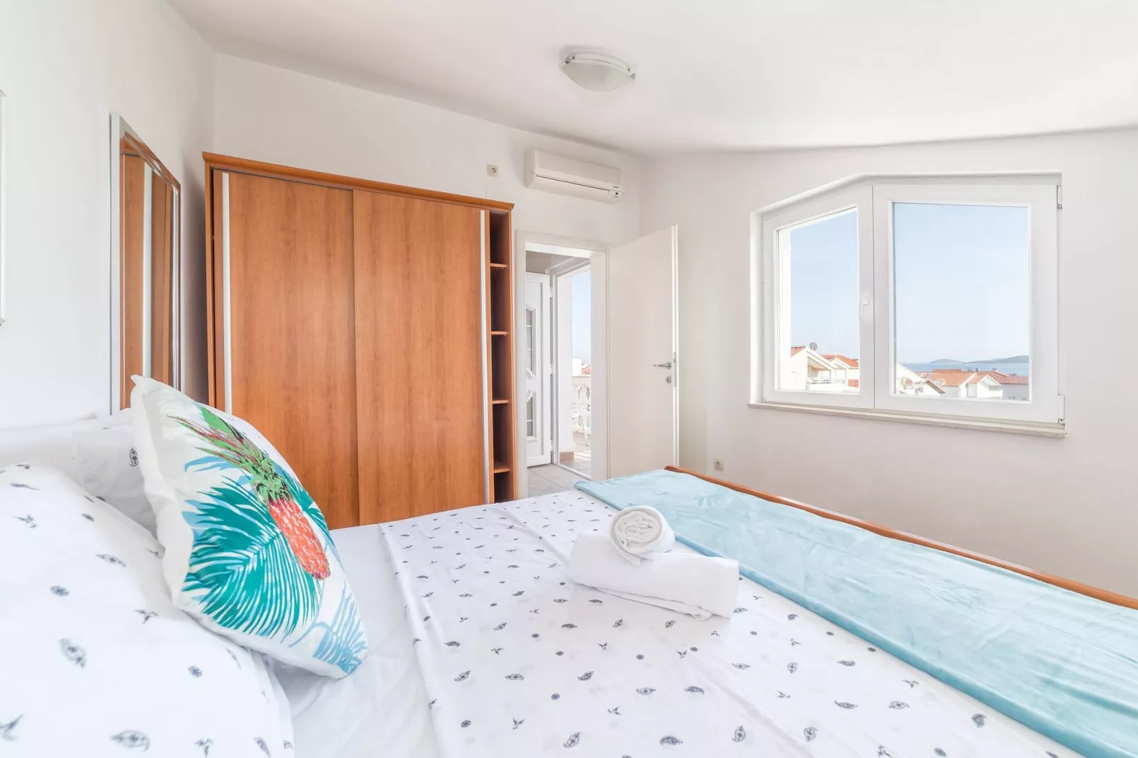 Apartments Nikol - one bedroom apartment A5-Schlafzimmer
