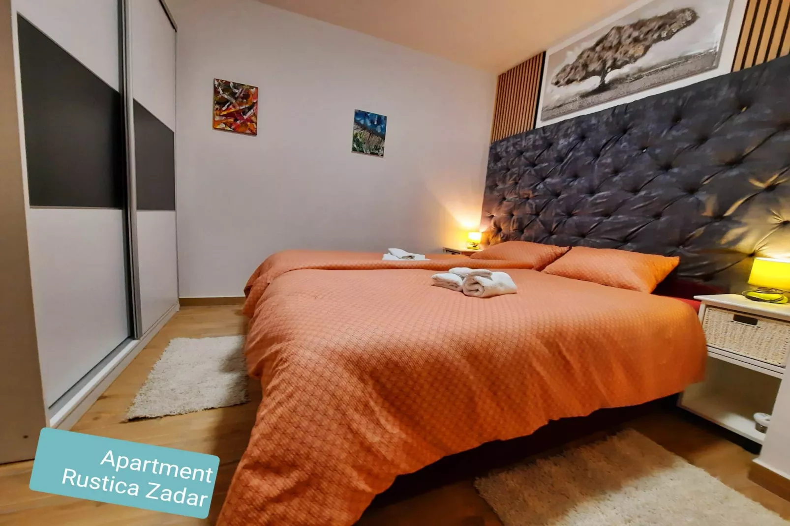 Apartment Rustica - Two bedroom apartment-Bedroom