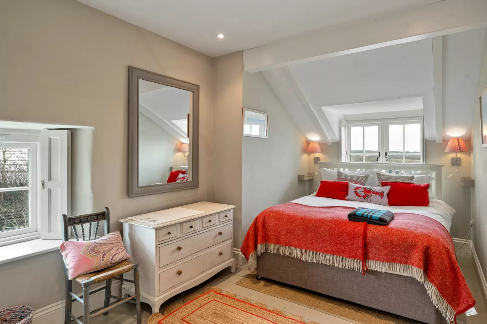 St Eval School House-Bedroom