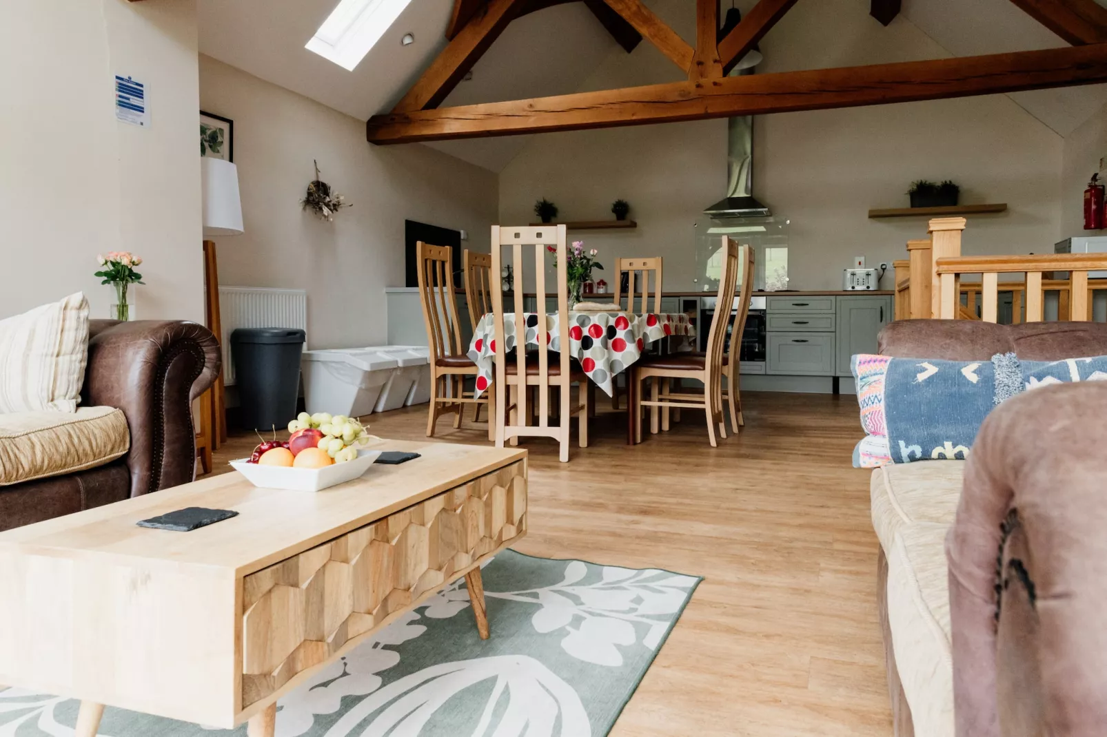 The Welsh Barn-Dining room