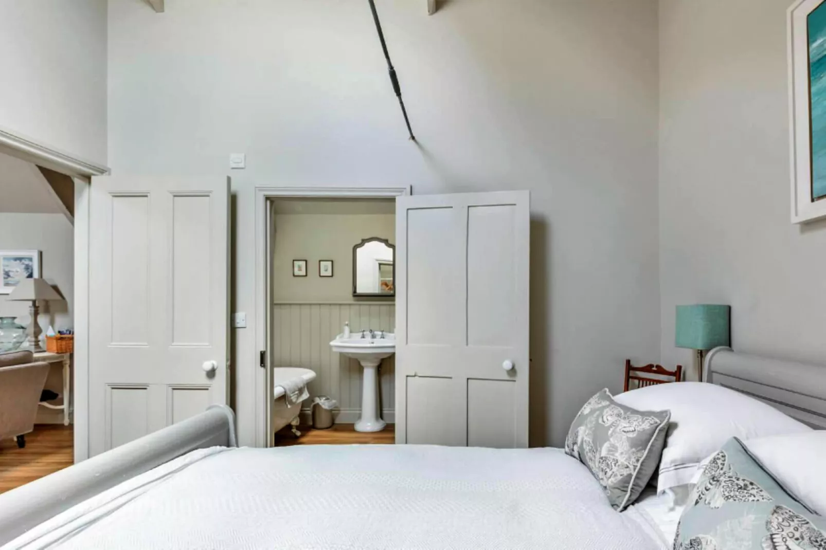 The Hayloft at Yealmpton-Bedroom