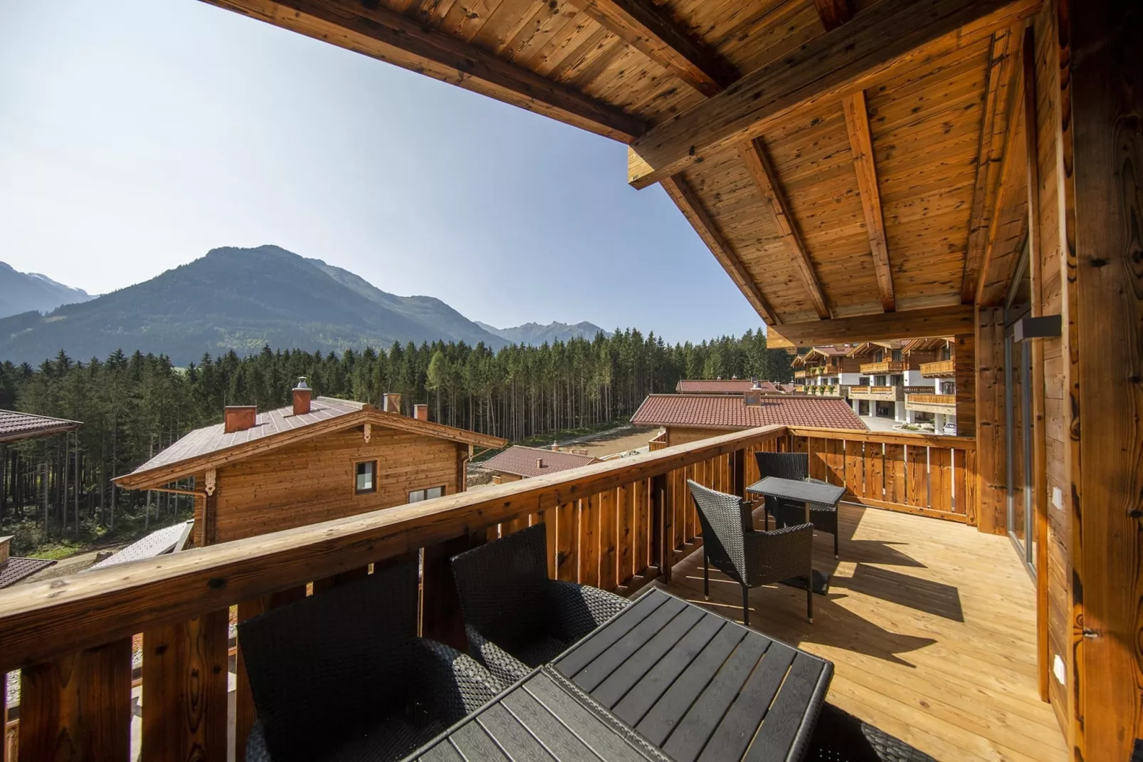Nationalpark Chalet Löffelspitze-Terrace balcony