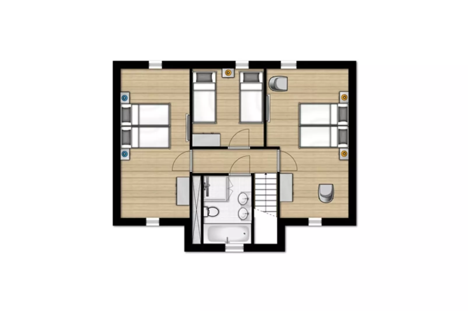 Vakantiepark Duynzicht 3-Floor plan