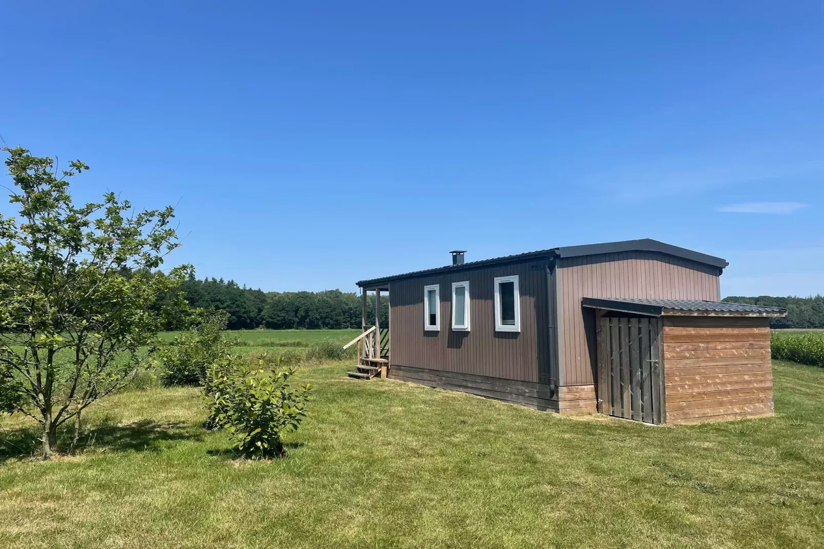 Elperhof Veldlodge-Aussicht Sommer