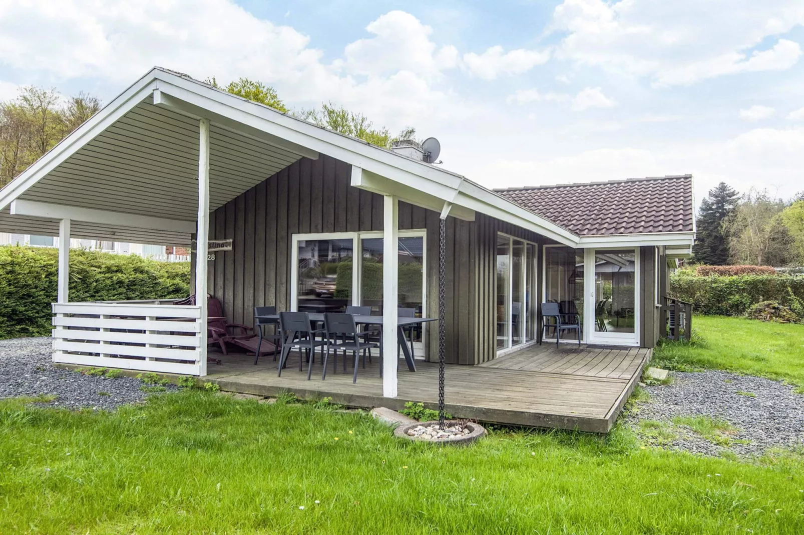 Maison de vacances pour 4 a Børkop-By Traum