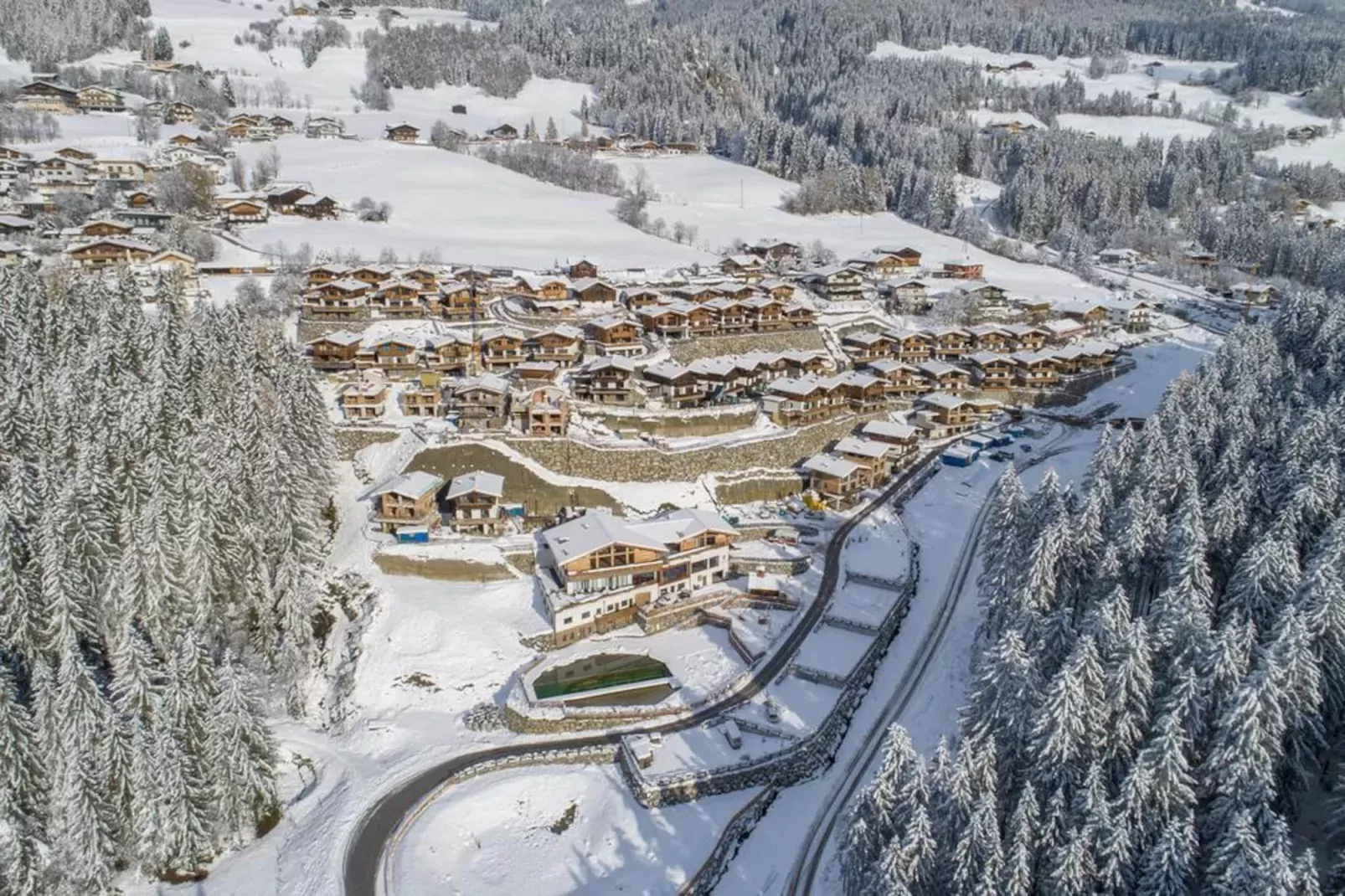 Nationalpark Chalet Keeseck-Area within 5km in winter